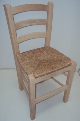 wooden chair Greek stile